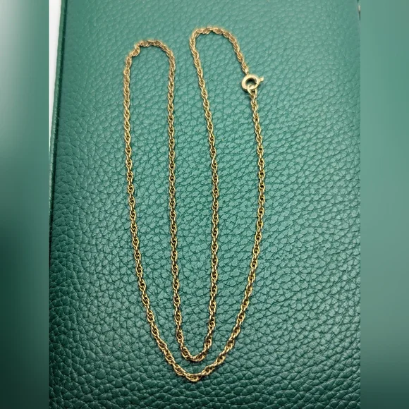 ✨ Vintage Gold Filled Rope Chain ✨ - Picture 1 of 4